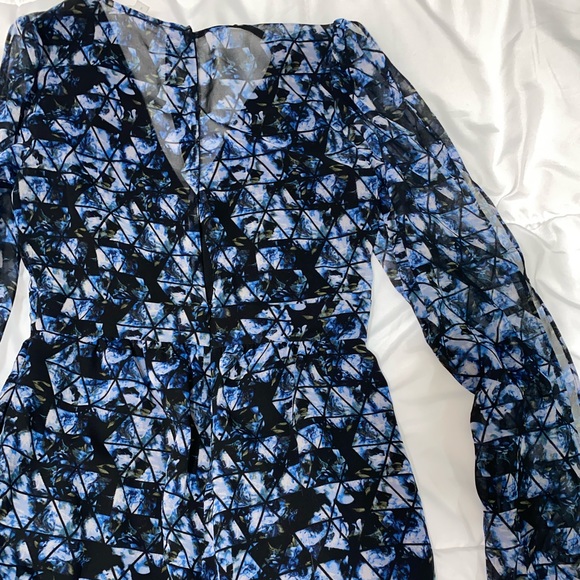 Like new BCBG romper, double lined. - Picture 3 of 7